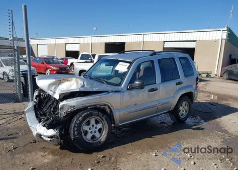 2002 Jeep Liberty Limited Edition from USA, damaged, VIN 1J4GK58K32W342001